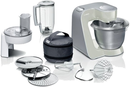 Bosch MUM5 Serie 4 kjøkkenmaskin 1000W Grå-sølv Bosch MUM5 Serie 4 kjøkkenmaskin 1000W Grå-sølv