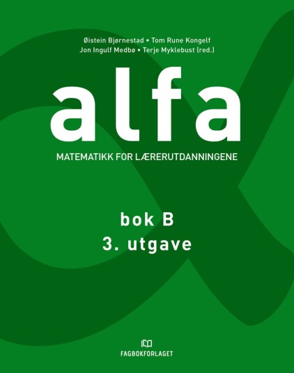 Alfa B matematikk for grunnskolelærerutdanningene