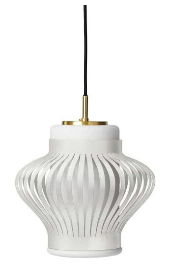 Warm Nordic - Opal Lamella Pendel Snow White Warm Nordic