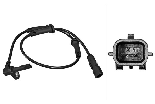 ABS sensor HELLA 6PU 358 217-091