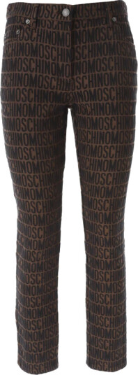 Moschino Dame Bukser Brun M, Moschino Dame Bukser Brun M,
