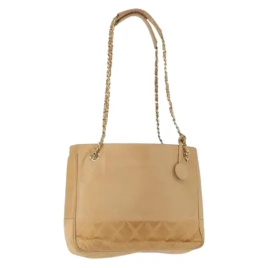 Chanel Vintage Dame Beige