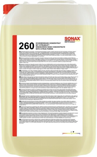 SONAX 02607050 Spylervæske SONAX 02607050 Spylervæske