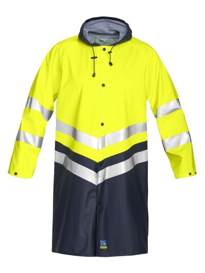 ProJob 6403 Regnjakke En Iso 20471 Kl 3 Orange/Navy XS