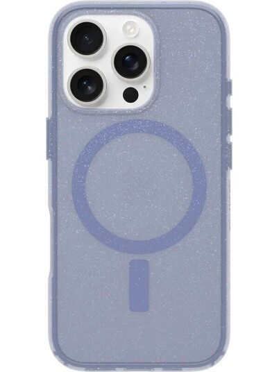 OtterBox Symmetry Clear MagSafe Apple iPhone 16 Pro Powder Daze purple
