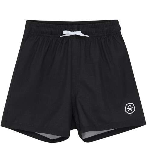 Color Kids Badeshorts Black Color Kids 6 år 116 Badetøy Svart