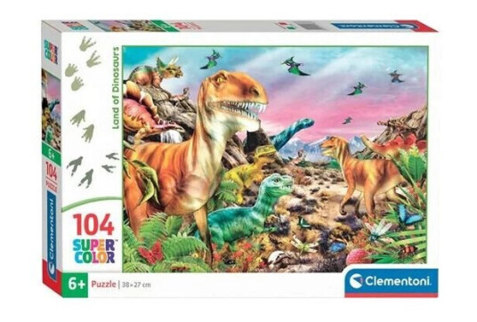 Clementoni Jigsaw Puzzle Super Color Trolls 3 104pcs. Gulv Clementoni Jigsaw Puzzle Super Color Trolls 3 104pcs. Gulv