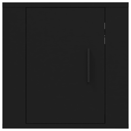 vidaXL Vegghengt TV-benk sort 40x34,5x40 cm 8720845667511