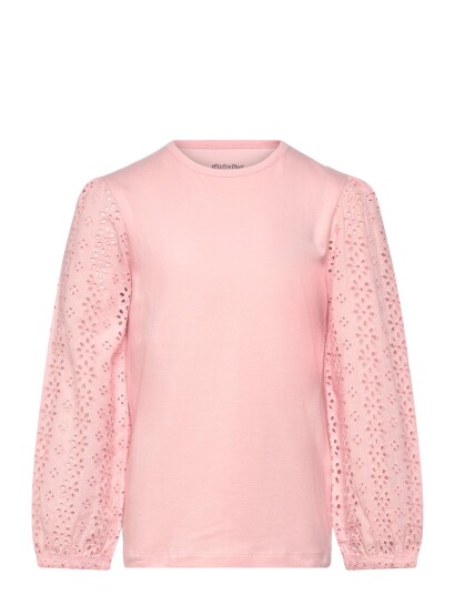 Minymo T Shirt Ls Pink 104 Minymo T Shirt Ls Pink 104