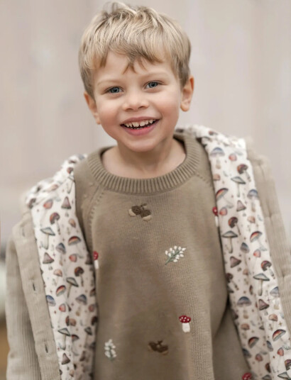Hanevild Mushroom Jacket Beige 122/128