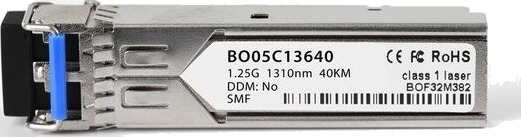 Blueoptics Aa1419050-E6-Bo Fiber Optisk 1250 Mbit/S Sfp Lc Lh 40000 M