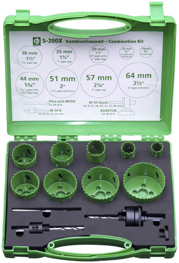 DJ TOOLS hullsagsett bimetall 19-64 mm