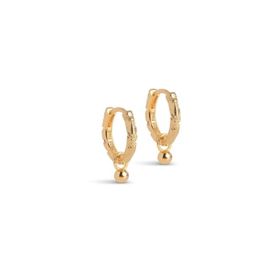 Enamel Copenhagen Belle Hoops Forgylt Sølv Sterling 925 Onesize
