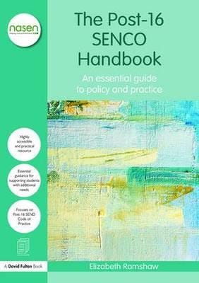 The Post-16 Senco Handbook Av Elizabeth (University Of Gloucester Uk) Ramshaw
