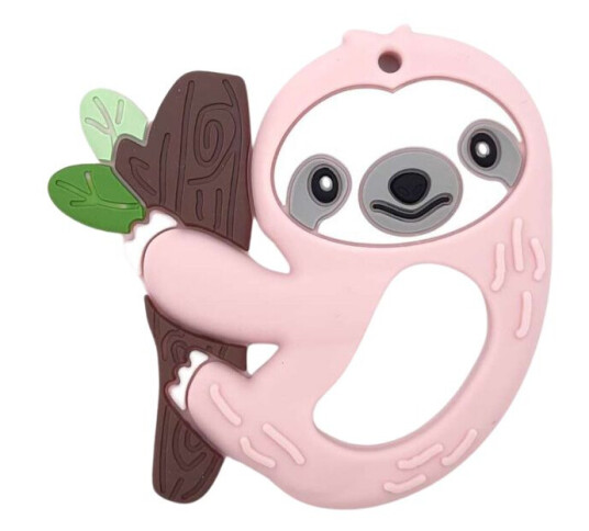 Babysjarm Dovendyr Rosa Silikonfigur Babysjarm Dovendyr Rosa Silikonfigur