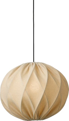 Nielsen Light Jasmin pendel svart ledning sand