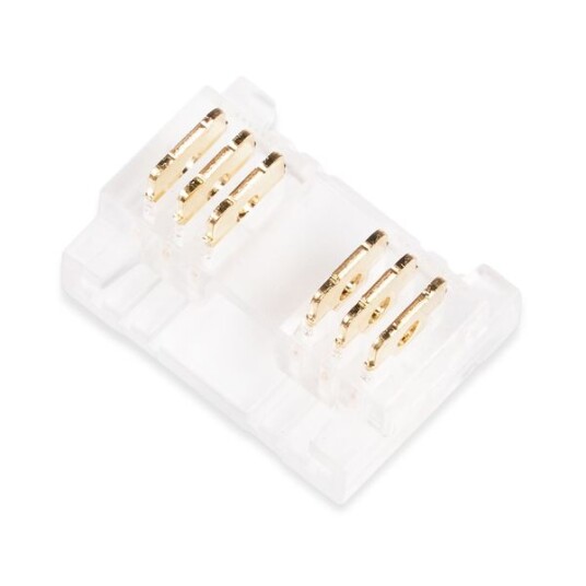 Skjøtekontakt for LED stripe AGGE Strip to Strip 0 cm For RGB+CCT stripe Skjøtekontakt for LED stripe AGGE Strip to Strip 0 cm For RGB+CCT stripe