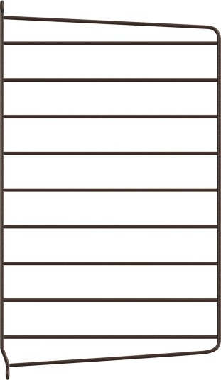 String Gavl 30x50 cm 1 pk Mørkebrun String Gavl 30x50 cm 1 pk Mørkebrun