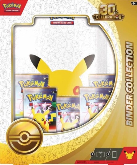 Pokemon Celebration 30th Binder Collection Box TCG