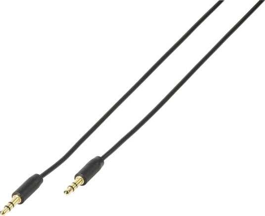 Vivanco 38767 3.5Mm Hankjønn 3.5Mm Hankjønn 1 M Svart