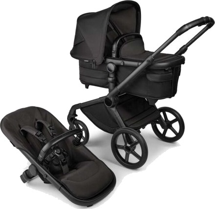 Bugaboo Black Moonlight Fox 5 complete Noir Limited Edition
