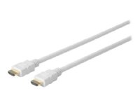 VivoLink Pro - HDMI-kabel - HDMI hann til HDMI hann - 3 m - trippel beskyttelse - hvit - formstøpt, 4K-støtte