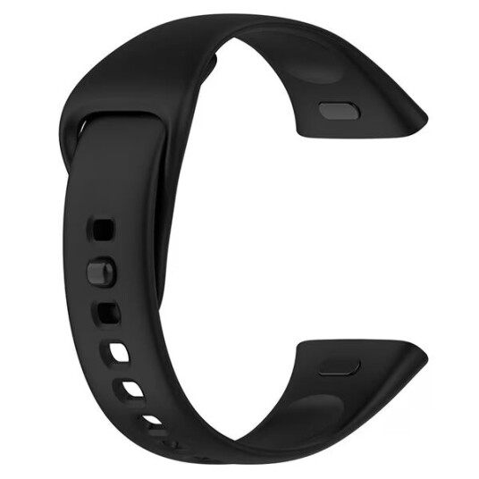 Silikonarmbånd for Xiaomi Redmi Watch 3 Svart