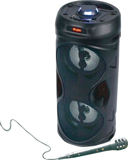 Manta SPK815 Karaoke Bluetooth-høyttaler Svart