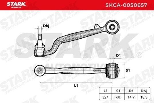 STARK SKCA 0050657 Bærearm STARK SKCA 0050657 Bærearm