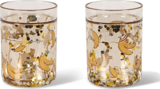 Konges Sløjd 2 Pack Glitter Cups Let'S Go Bananas Konges Sløjd 2 Pack Glitter Cups Let'S Go Bananas