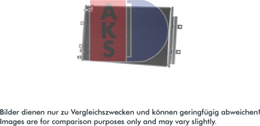 Kondensator, klimaanlegg AKS DASIS 442037N