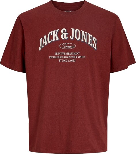 Jack & Jones T skjorte Jjedenver Logo Tee Ss O Neck Sn Brun