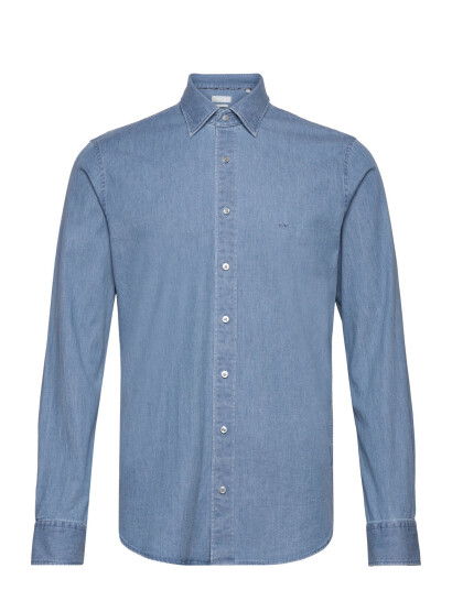 Michael Kors Real Indigo Slim Shirt - Blue - 45