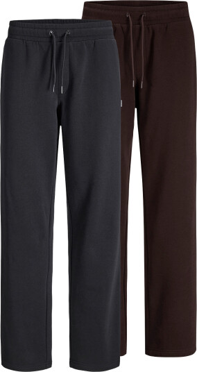 Jack & Jones Jpstbill Bradley Sweat Pant 2Pk Mp Black S