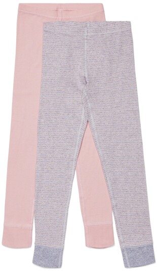 Luca &  Lola Toto Stillongs 2-pack Pink/Stripes 146-152