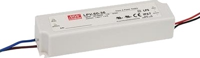 Mean Well Lpv 60 36 60 W Ip20 90   264 V 1,67 A 36 V 42 Mm