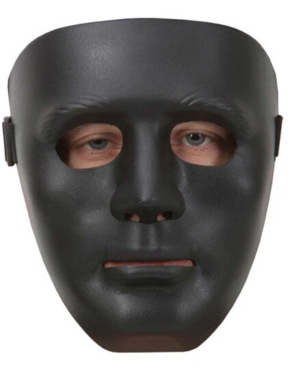 Joker Svart Maske