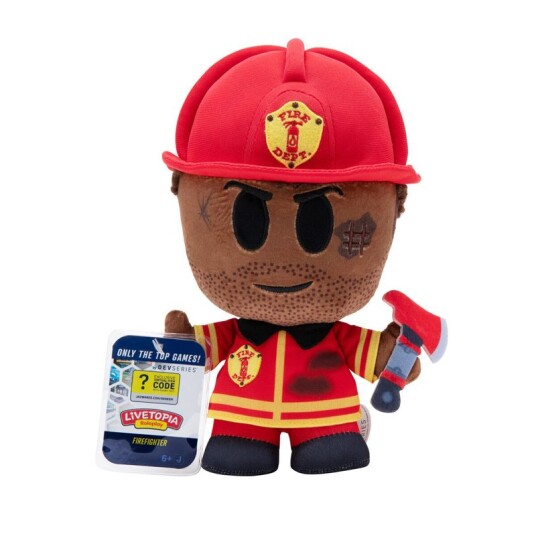 DEVSeries S1 Plysbamse 20cm Livetopia: Firefighter