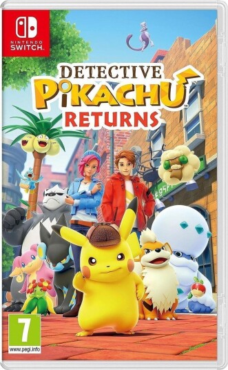 Detective Pikachu Returns Nintendo Switch Spill