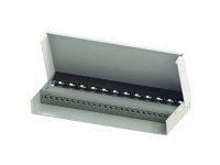 Telegärtner MPD24-HS K Cat.6A, Cat6a, Grå, RJ45, 446 mm, 50,5 mm, 190 mm