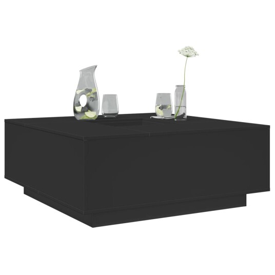 Salongbord svart 100x100x40 cm konstruert tre 3284050