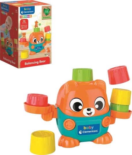 Clementoni Clementoni Baby Montessori Aktivitetsleke Balanse Bjørn Clementoni Clementoni Baby Montessori Aktivitetsleke Balanse Bjørn