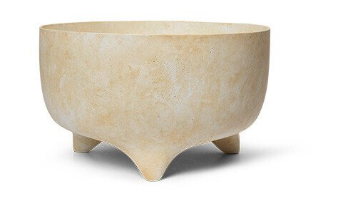 Ferm Living Evoke krukke 27 cm Warm Sand Ferm Living Evoke krukke 27 cm Warm Sand