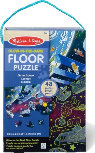 Melissa & Doug Puslespill ??? Verdensrommet selvlysende 48 brikker Melissa & Doug Puslespill ??? Verdensrommet selvlysende 48 brikker