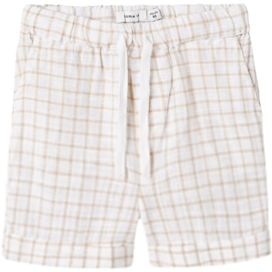 Name It Bright White Halom Regular Shorts 92