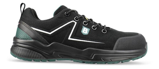 Brynje Green Sprinter Safety Shoes S1P SRC Black 1 Par SKI-309-Svart 40