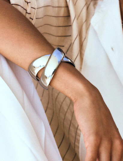 Edblad Alexa Bangle Steel Silver S Edblad Alexa Bangle Steel Silver S