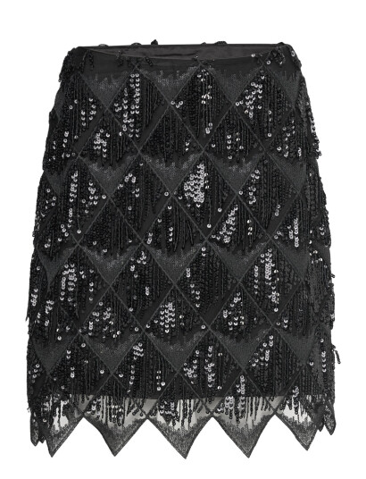 Twist & Tango Melvina Sequin Skirt - Black - 34 Twist & Tango Melvina Sequin Skirt - Black - 34