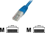 Datacom Cat5e UTP selvbærende utendørskabel svart 50 m Datacom Cat5e UTP selvbærende utendørskabel svart 50 m