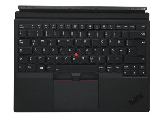 Lenovo ThinkPad X1 Tablet Thin Keyboard gen 3 - Tastatur - Tysk - Svart